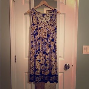 Black and Yellow Summer Dress